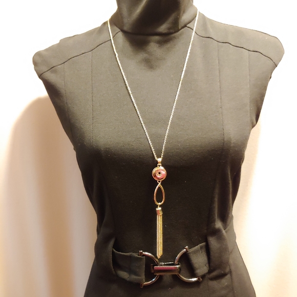 Magnolia And Vine YG Tilda Necklace fits 18mm snap - Picture 1 of 4